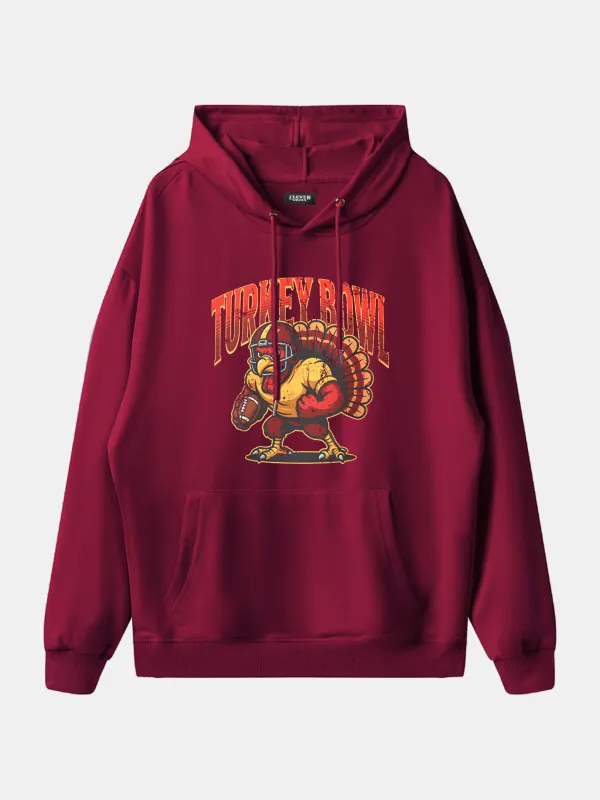 Turkey Bowl Thanksgiving Hoodie sold by Eleven Oasis