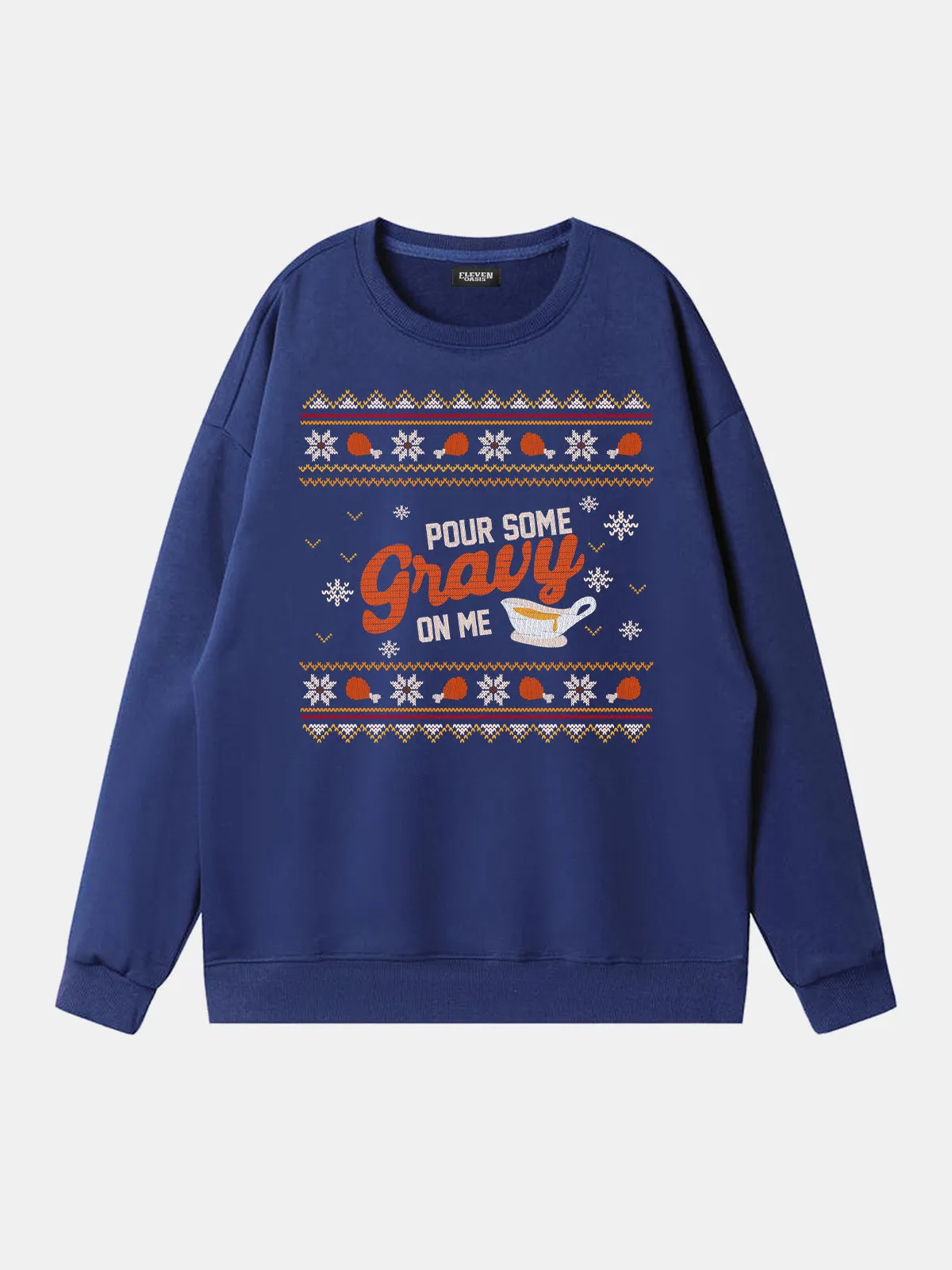 Pour Some Gravy On Me Thanksgiving Sweatshirt sold by Eleven Oasis product image thumbnail 2
