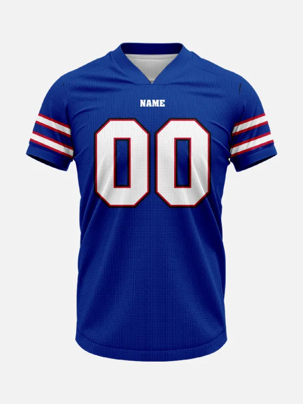 Men's Custom Buffalo American Football Jersey Top sold by Eleven Oasis