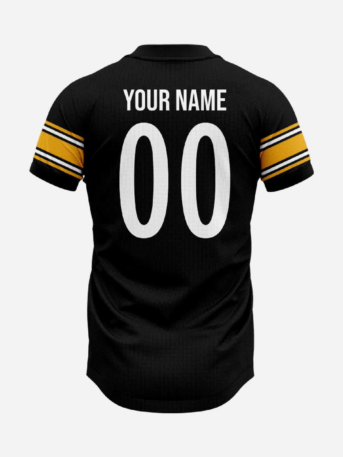 Men's Custom Pittsburgh American Football Jersey Top sold by Eleven Oasis product image thumbnail 2