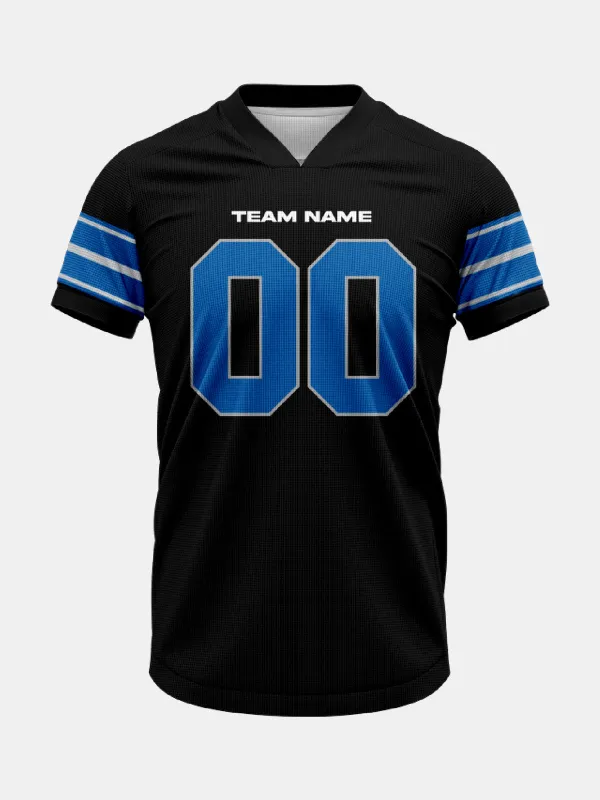 Men's Custom Detroit American Football Jersey Top sold by Eleven Oasis