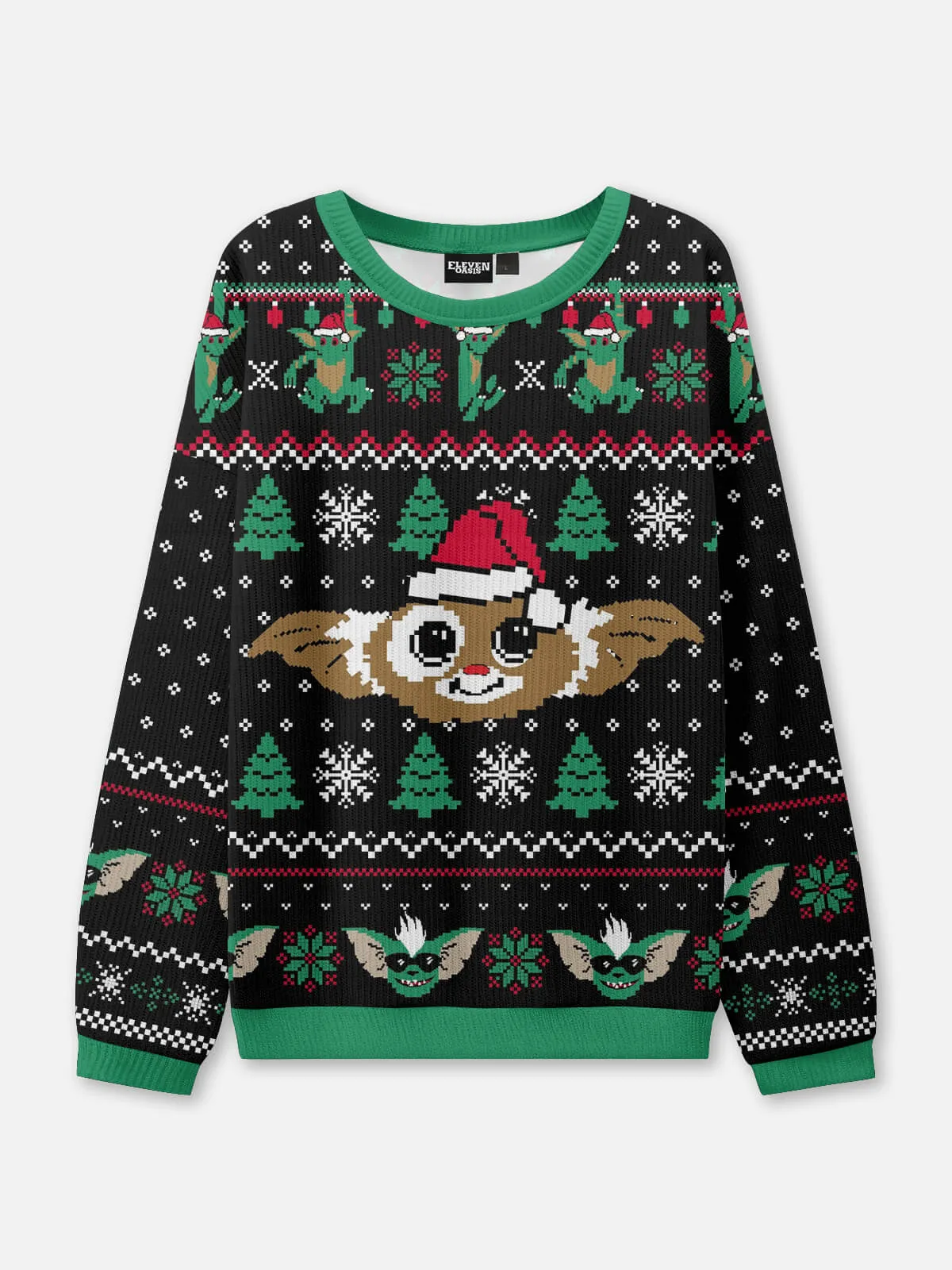 Ugly Christmas Sweater Gremlins Gizmo Sweatshirt sold by Eleven Oasis