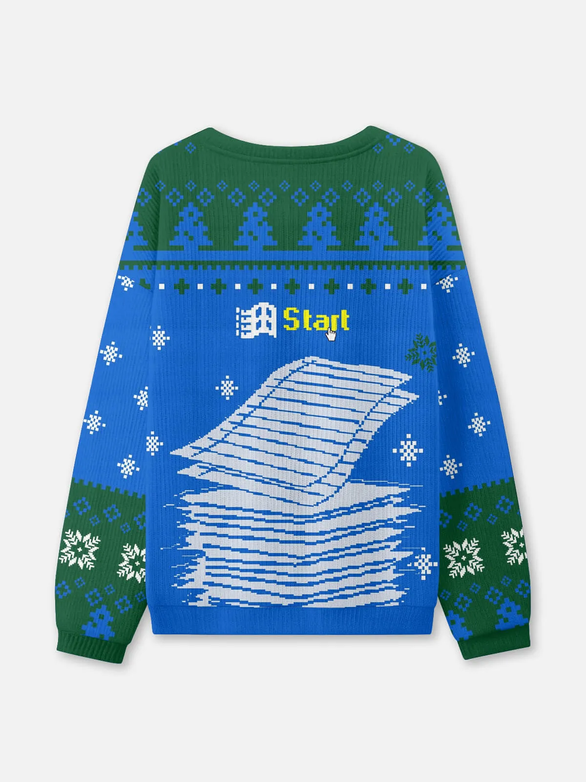 Clippy Holiday Helper Sweatshirt sold by Eleven Oasis product image thumbnail 2