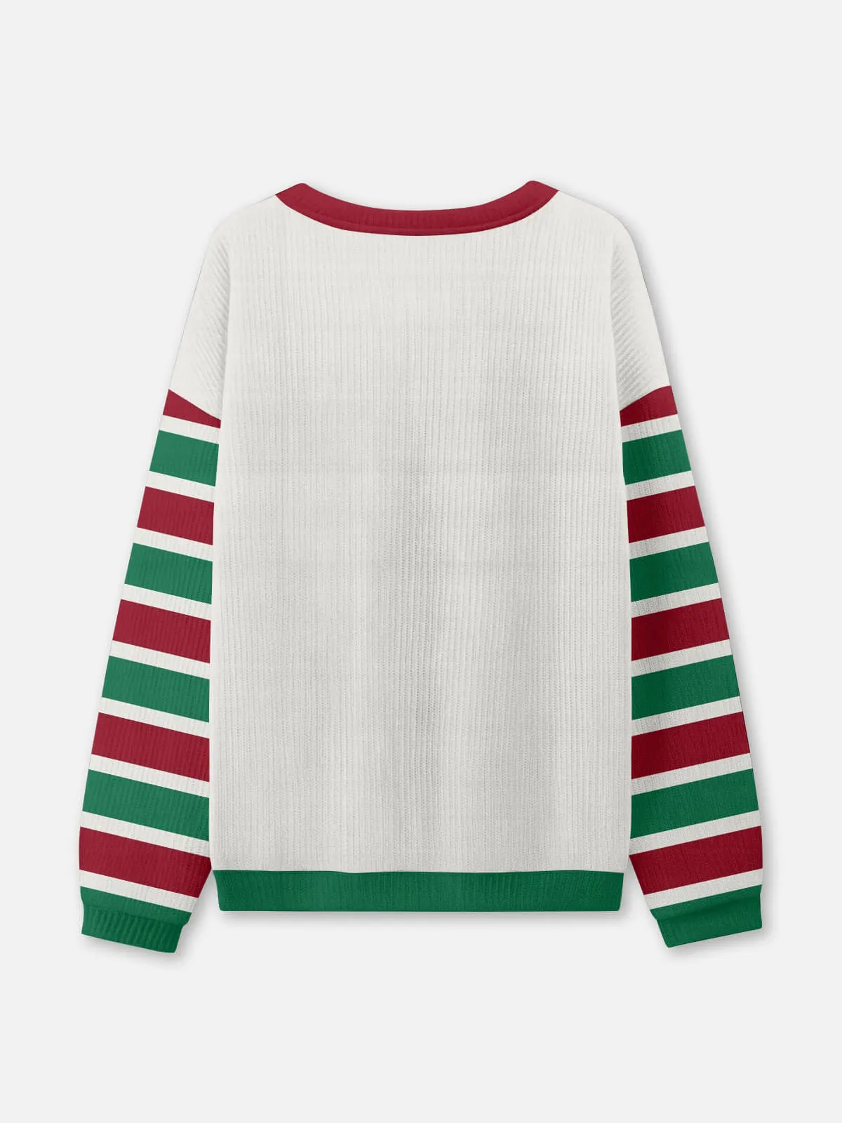 Ugly Christmas Sweater Elf Costume Sweatshirt sold by Eleven Oasis product image thumbnail 2