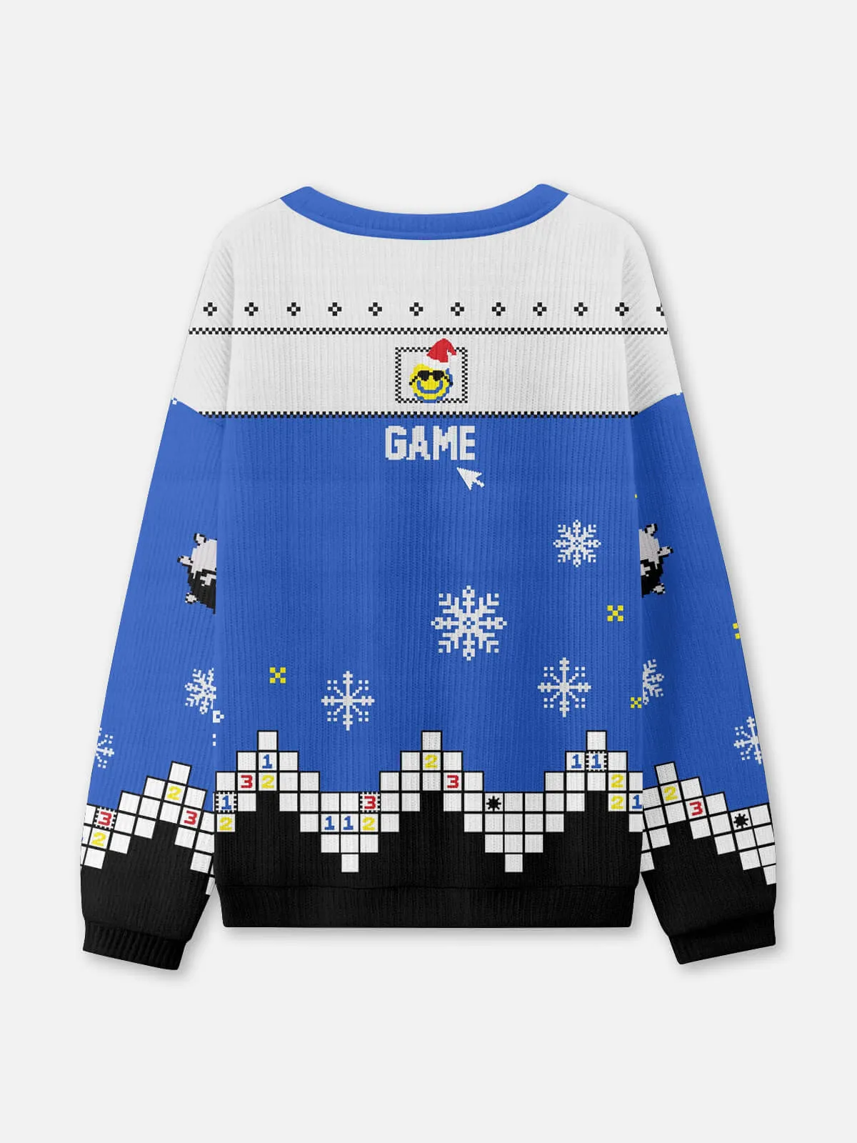 Ugly Christmas Sweater Minesweeper Tree Sweatshirt sold by Eleven Oasis product image thumbnail 2