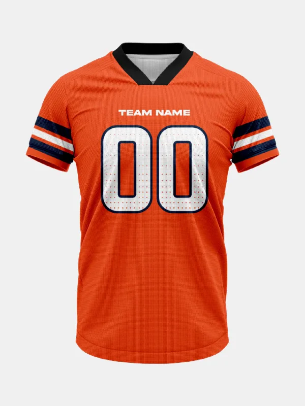 Men's Custom Denver American Football Jersey Top sold by Eleven Oasis
