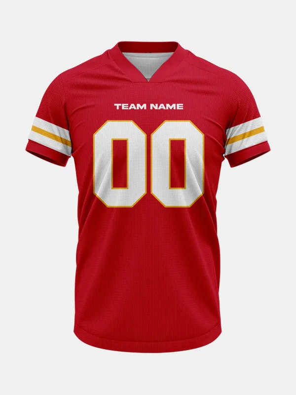 Men's Custom Kansas City Football Jersey Top sold by Eleven Oasis