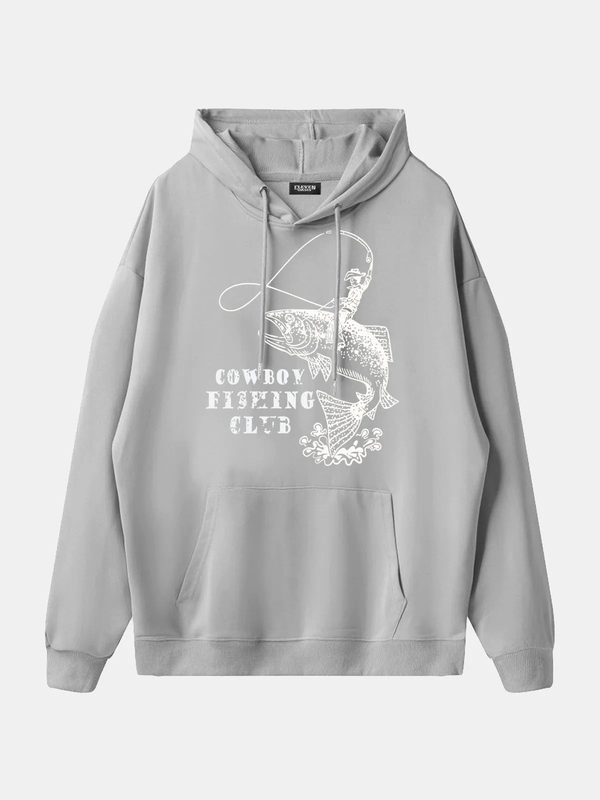 Cowboy Fishing Club Graphic Hoodie sold by Eleven Oasis product image thumbnail 2