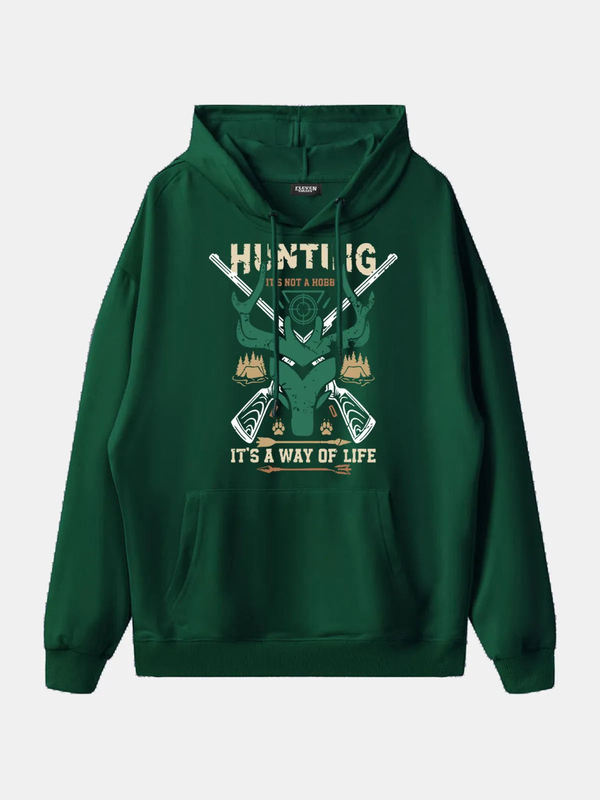 Hunting "It's a Way of Life" Hoodie sold by Eleven Oasis product image thumbnail 5