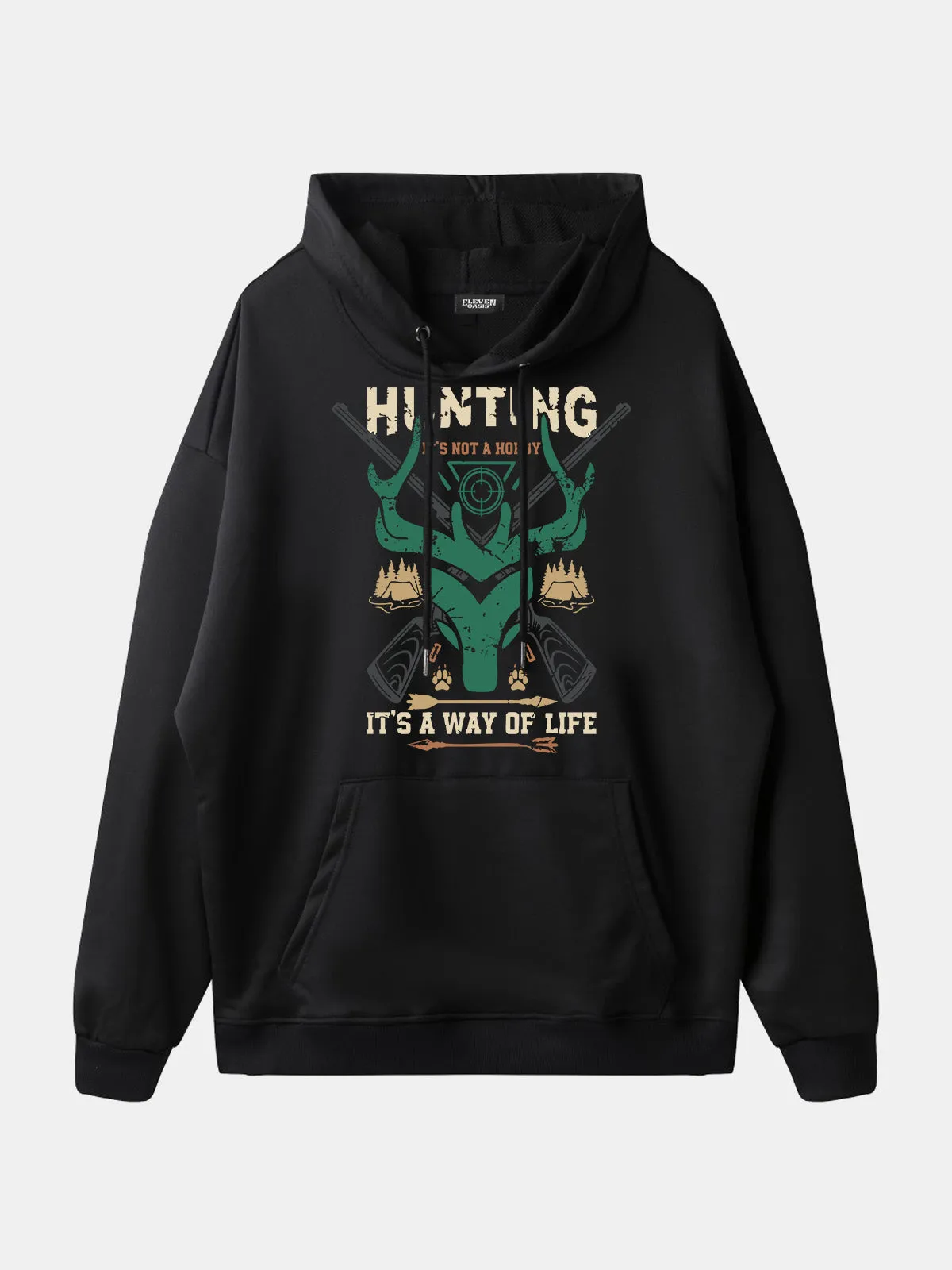 Hunting "It's a Way of Life" Hoodie sold by Eleven Oasis product image thumbnail 4
