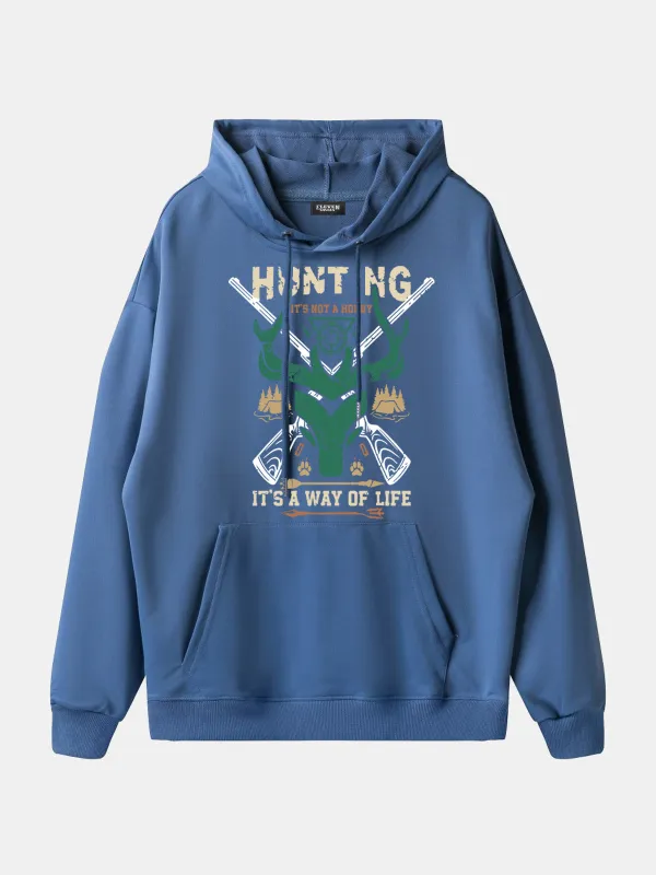 Hunting "It's a Way of Life" Hoodie sold by Eleven Oasis