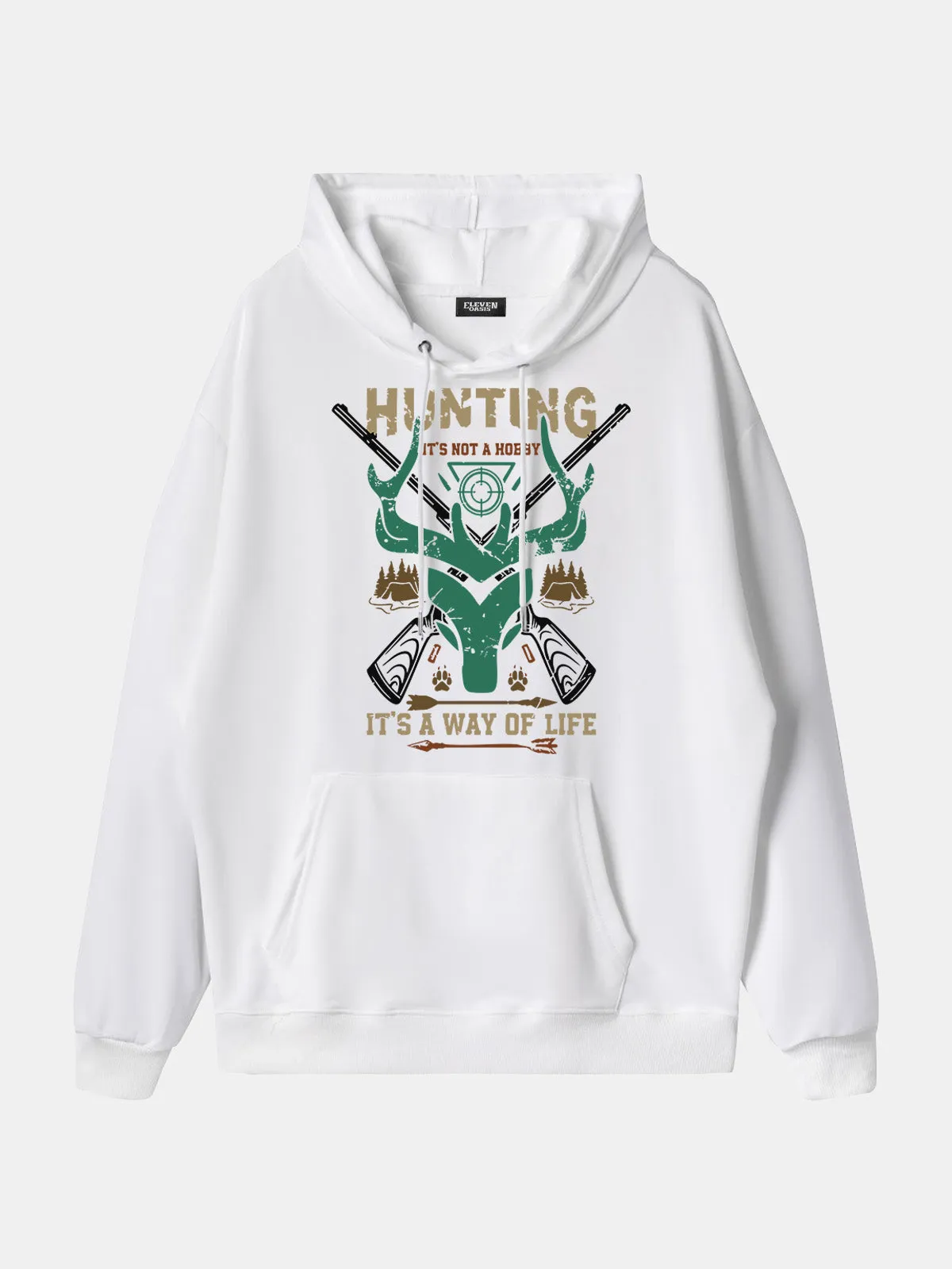 Hunting "It's a Way of Life" Hoodie sold by Eleven Oasis product image thumbnail 3