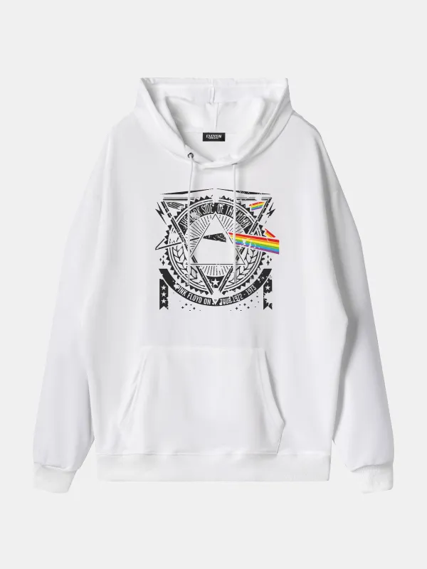 Pink Floyd "Dark Side of the Moon Tour '72-'73" Hoodie sold by Eleven Oasis