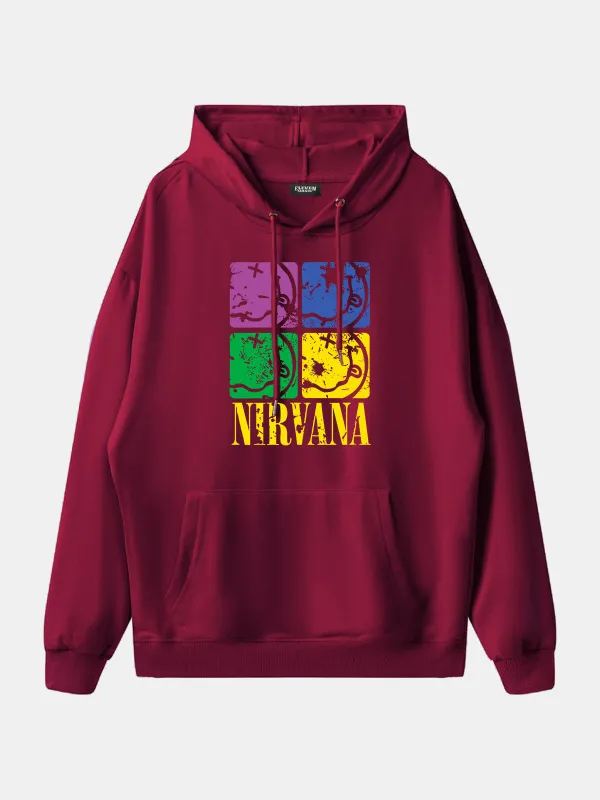 Nirvana Pop Art Smiley Logo Hoodie sold by Eleven Oasis
