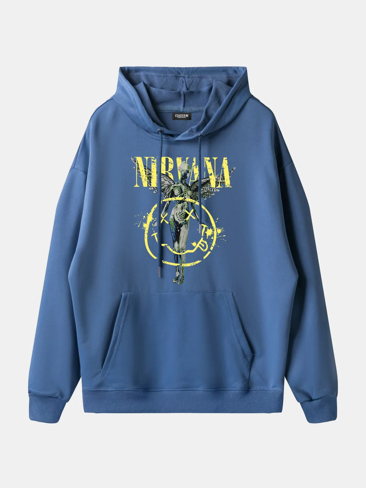 Nirvana In Utero Smiley Graphic Hoodie sold by Eleven Oasis product image thumbnail 2