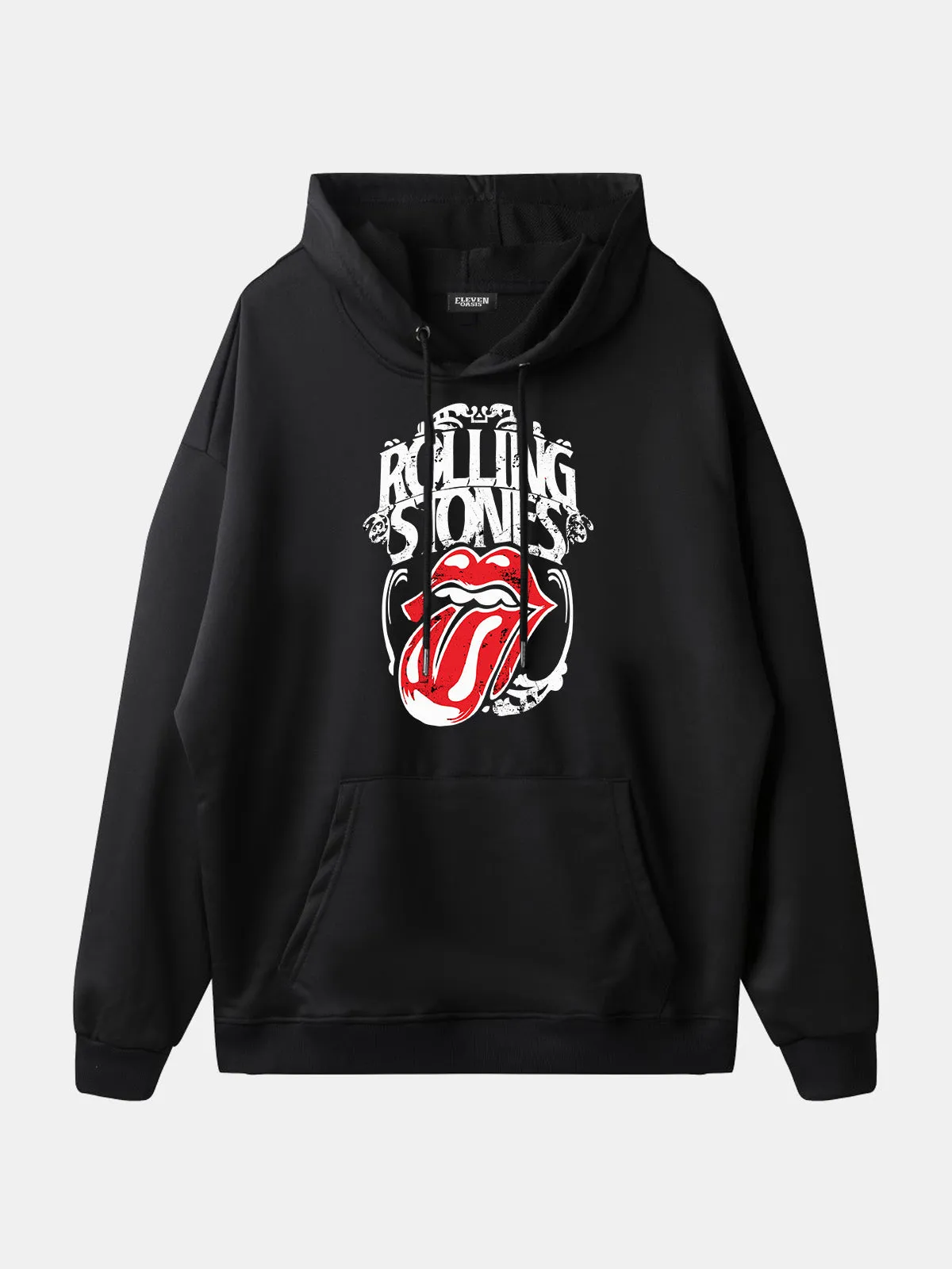 Rolling Stones Classic Tongue Logo Hoodie sold by Eleven Oasis product image thumbnail 4