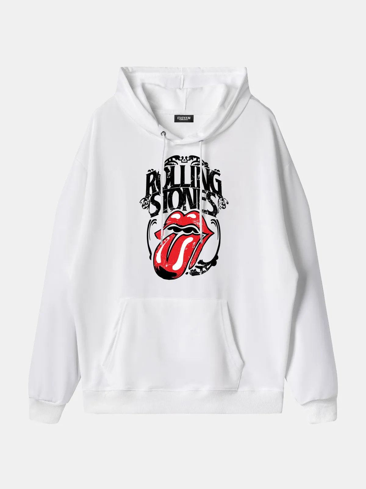 Rolling Stones Classic Tongue Logo Hoodie sold by Eleven Oasis product image thumbnail 3