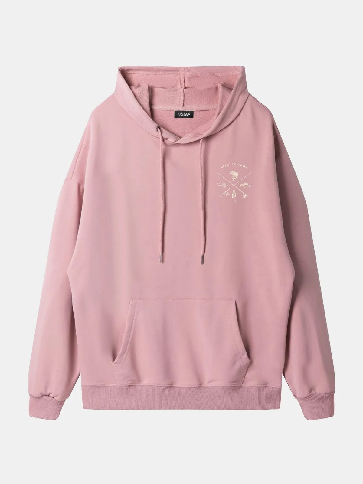 Life Is Good Fishing Crest Hoodie sold by Eleven Oasis product image thumbnail 2
