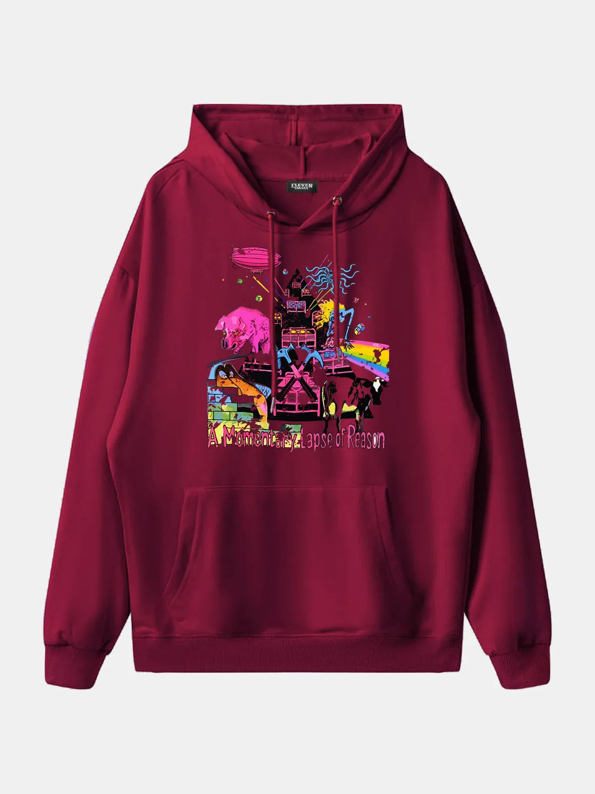 Pink Floyd"A Momentary Lapse of Reason"Album Art Hoodie sold by Eleven Oasis product image thumbnail 3