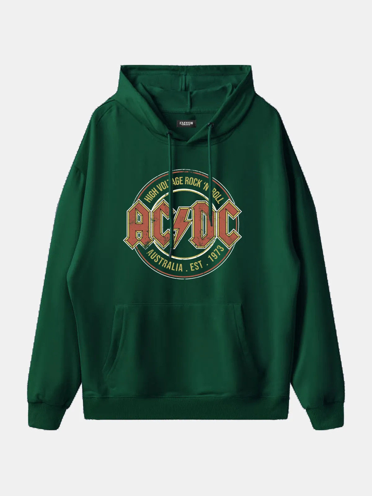 AC/DC High Voltage Vintage Band Hoodie sold by Eleven Oasis product image thumbnail 3