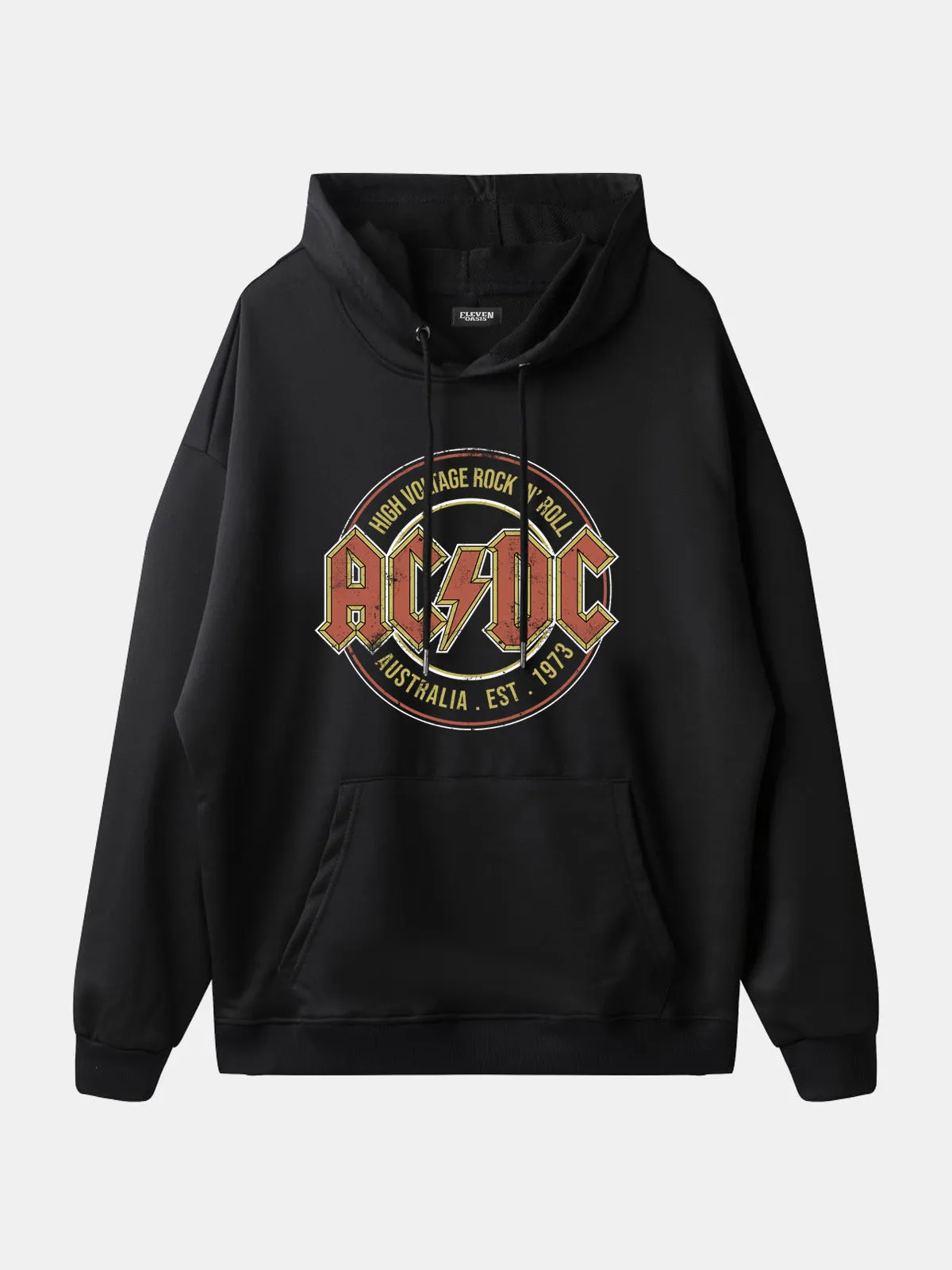 AC/DC High Voltage Vintage Band Hoodie sold by Eleven Oasis