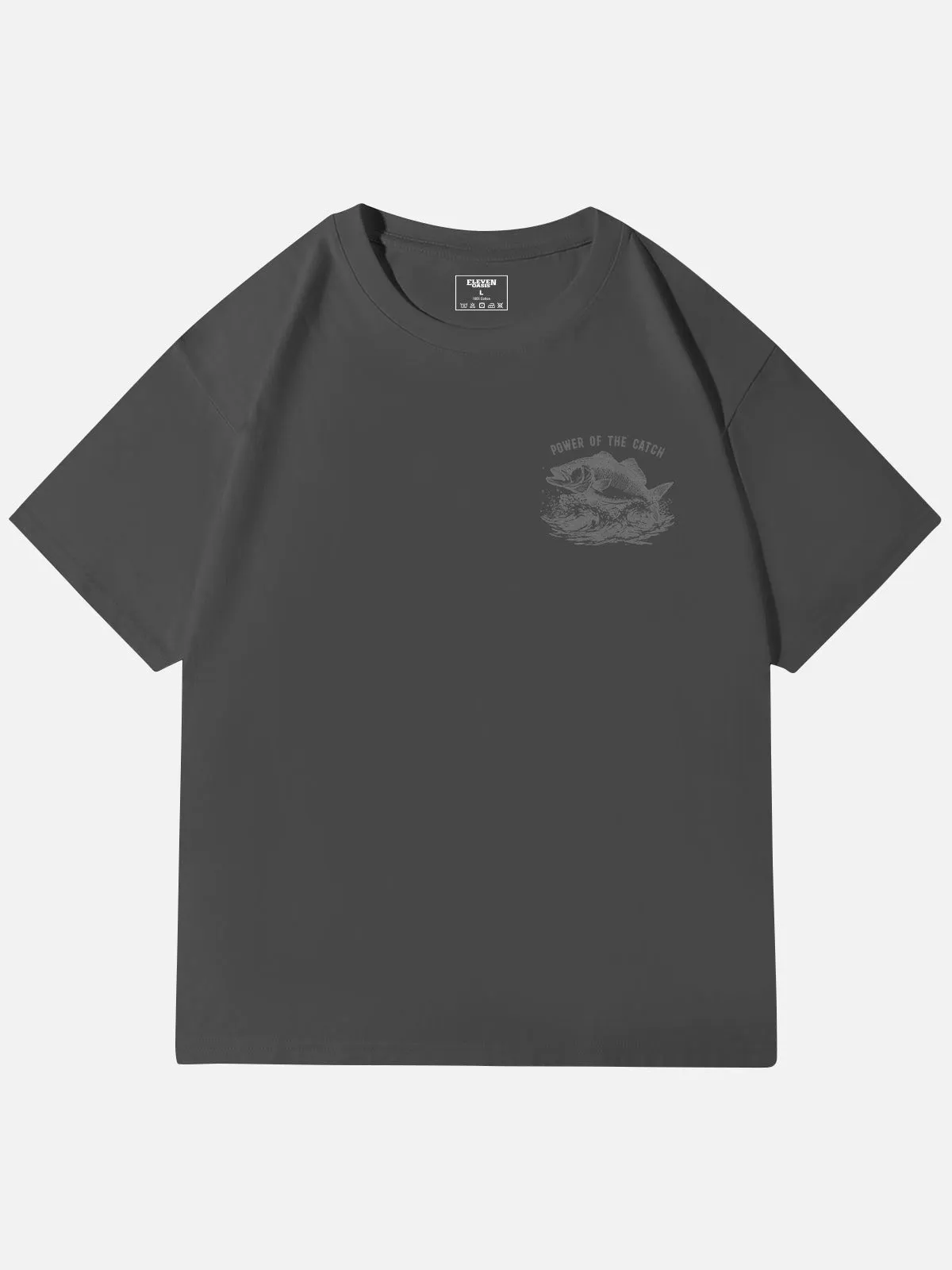 Cowboy Fishing Novelty Cotton T-Shirt sold by Eleven Oasis product image thumbnail 5