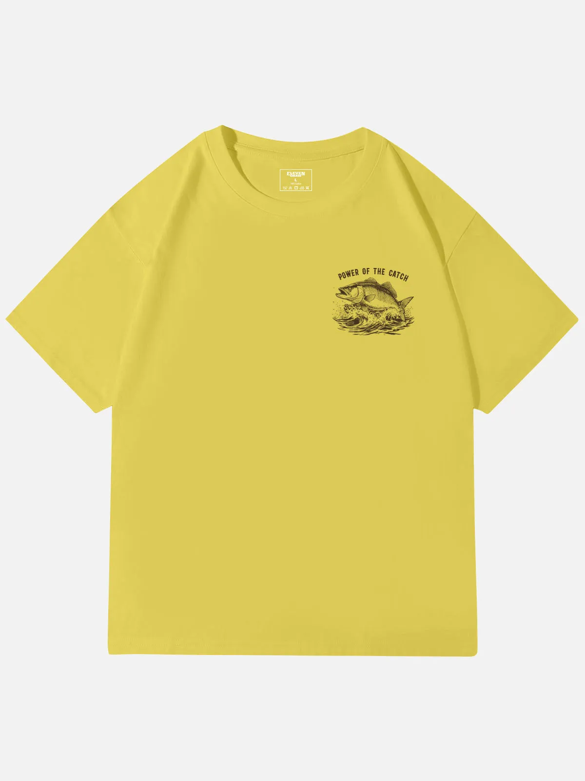 Cowboy Fishing Novelty Cotton T-Shirt sold by Eleven Oasis product image thumbnail 4