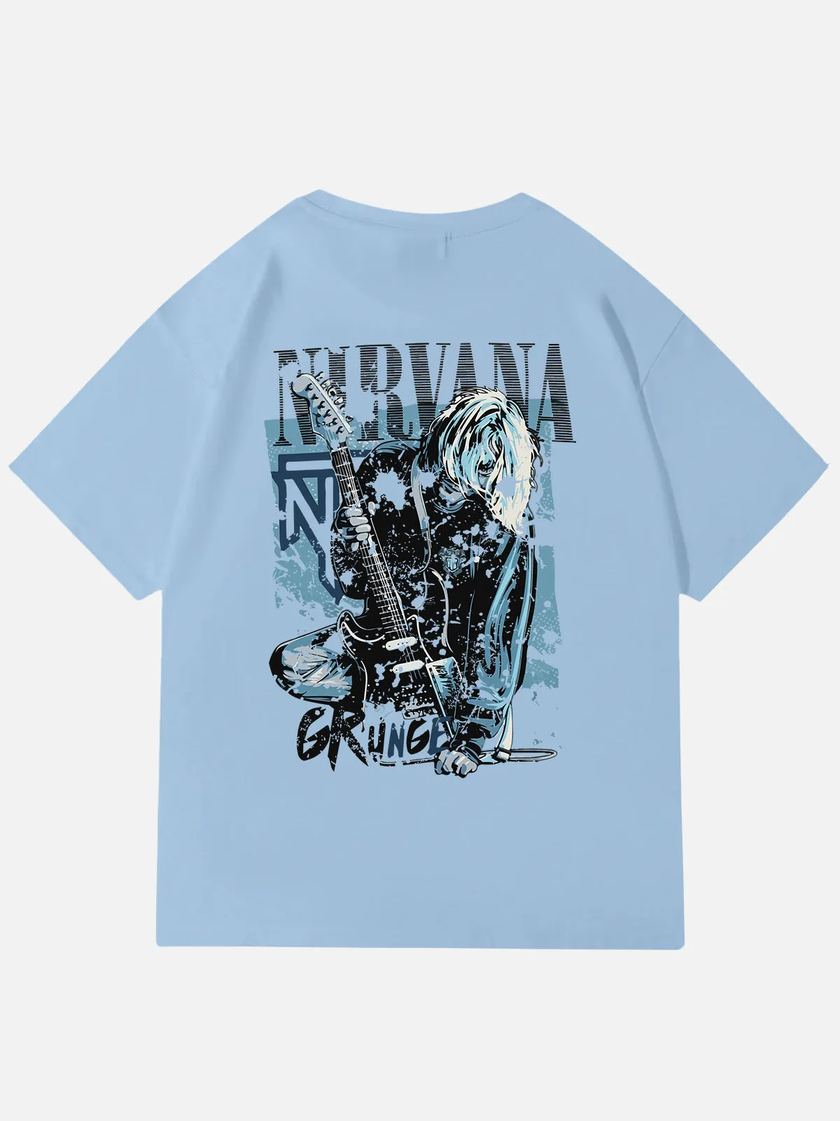 Nirvana Kurt Cobain Grunge Graphic Cotton T-Shirt sold by Eleven Oasis product image thumbnail 3