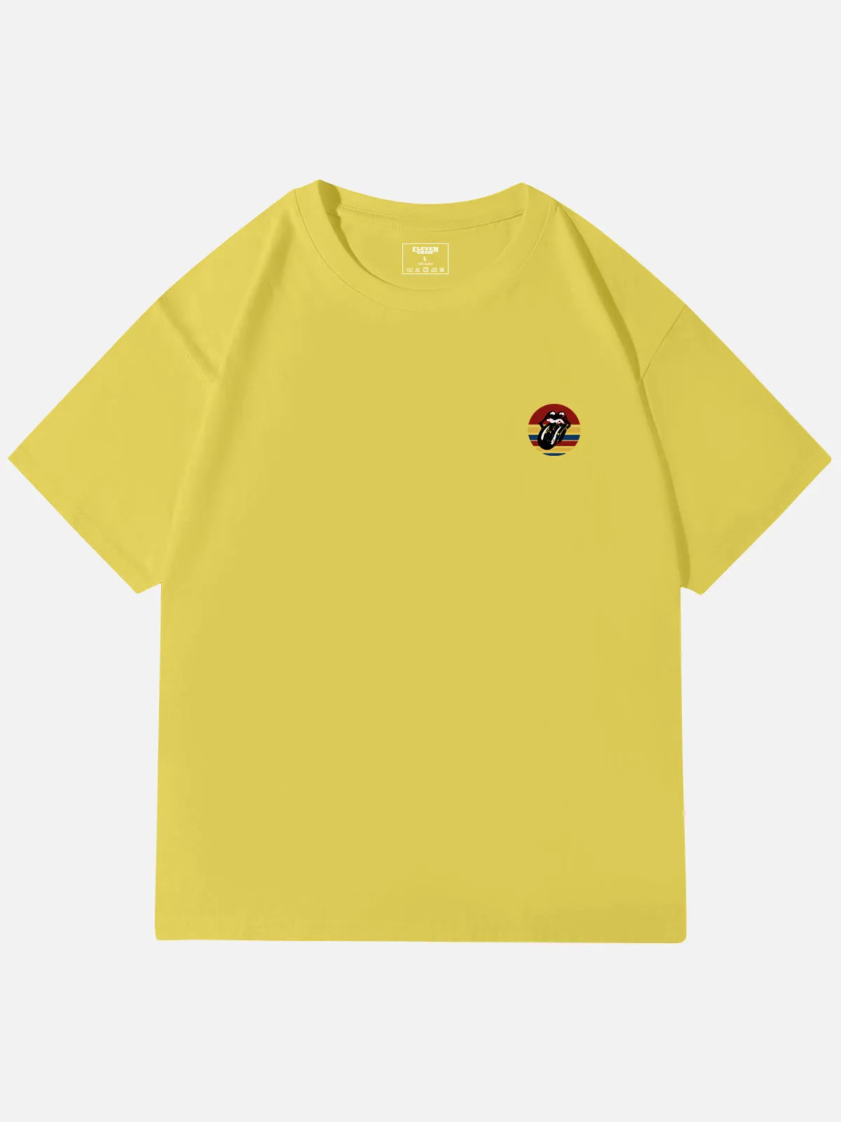 Rolling Stones Pop Art Tongue Logo Cotton T-Shirt sold by Eleven Oasis product image thumbnail 5