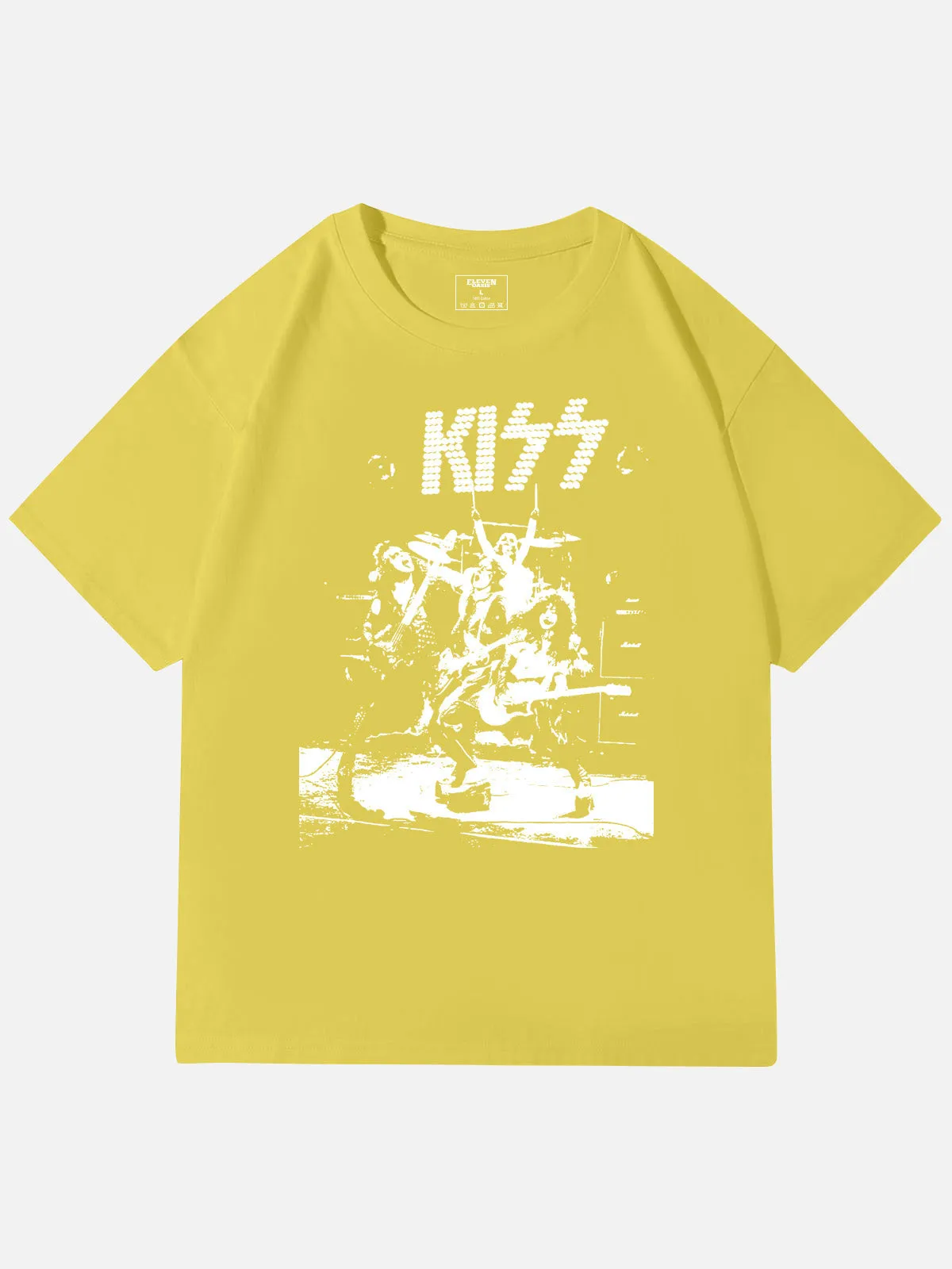 KISS Vintage Concert Band Cotton T-Shirt sold by Eleven Oasis product image thumbnail 5