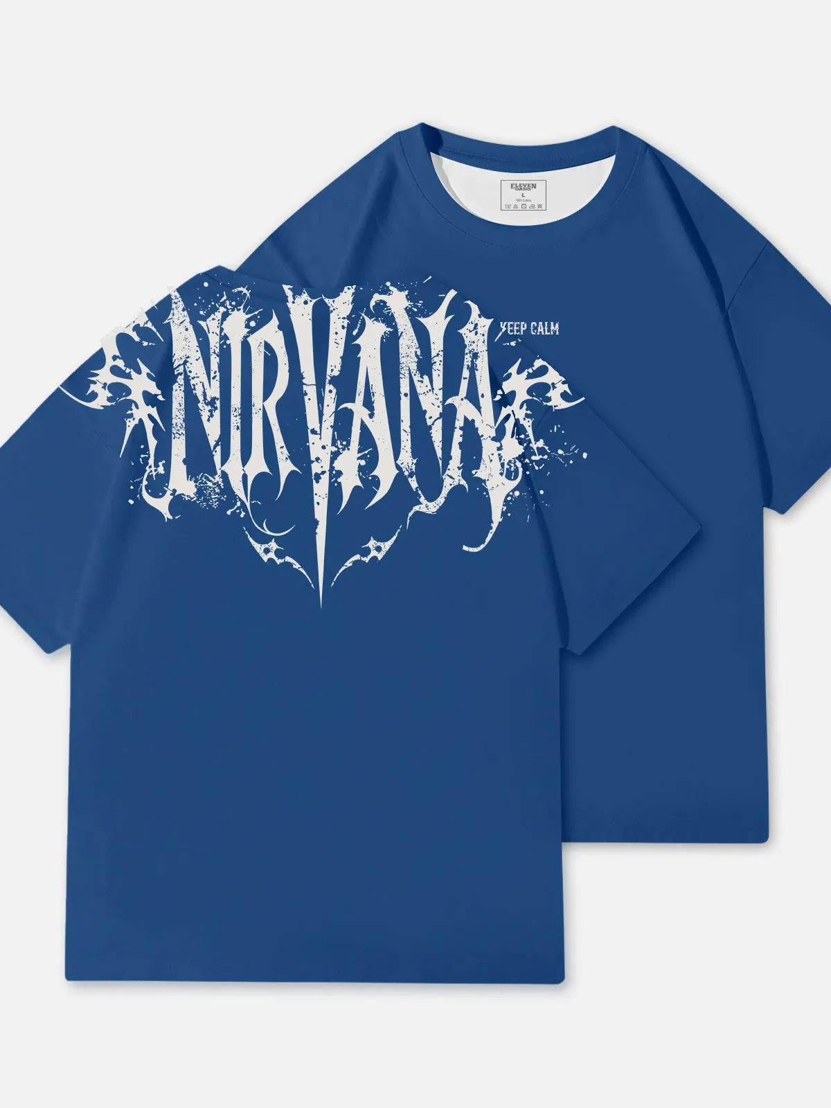 Nirvana Keep Calm Graphic T-Shirt sold by Eleven Oasis
