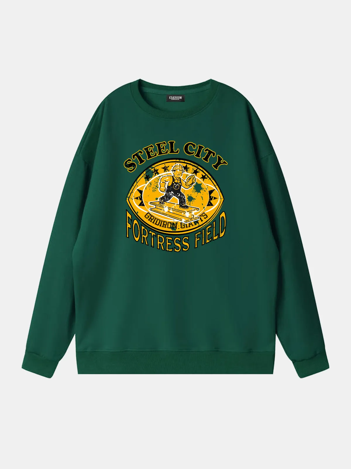 Steel City Fortress Field Football Sweatshirt sold by Eleven Oasis