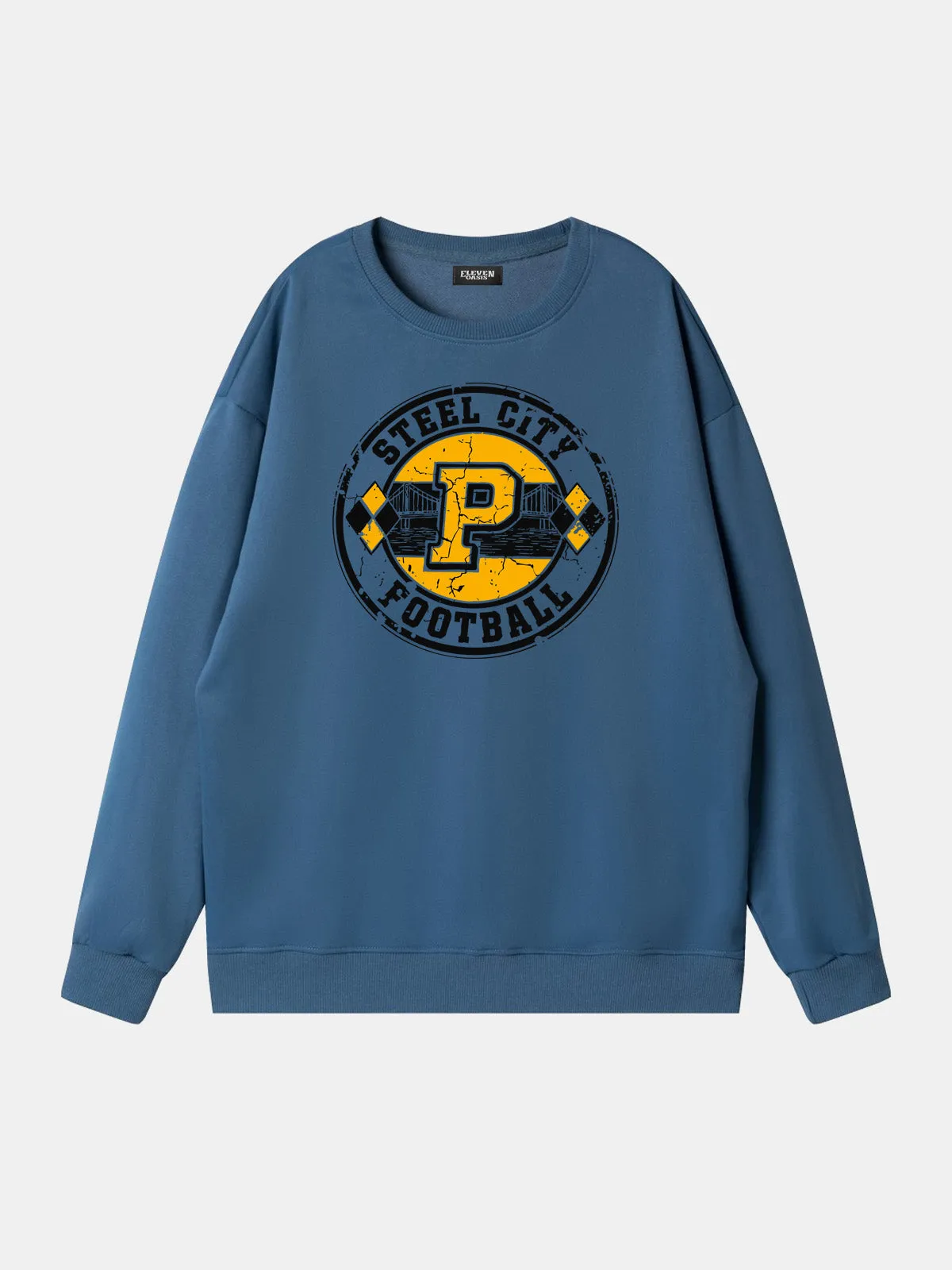 Steel City Football Graphic Sweatshirt sold by Eleven Oasis product image thumbnail 5