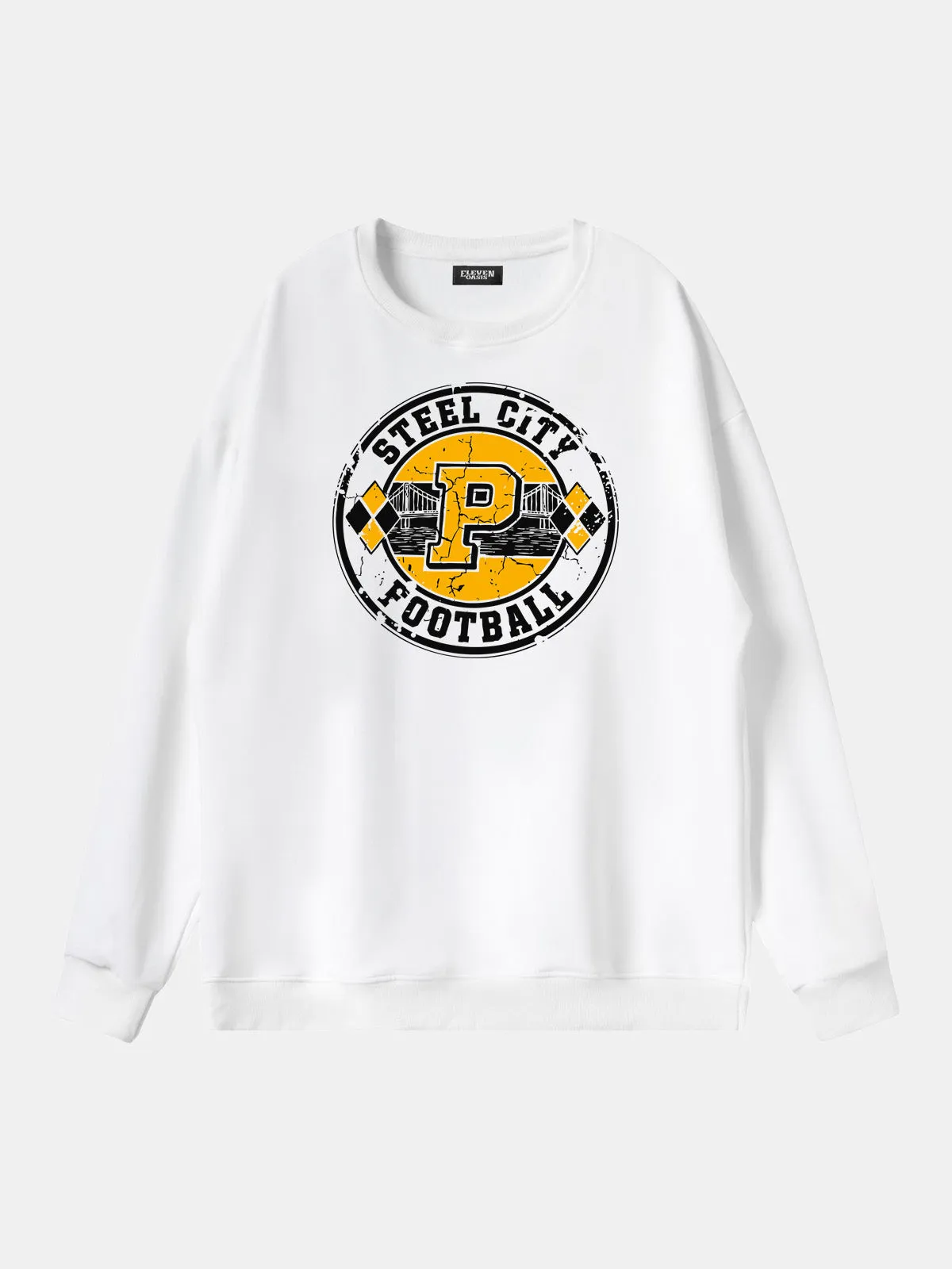 Steel City Football Graphic Sweatshirt sold by Eleven Oasis