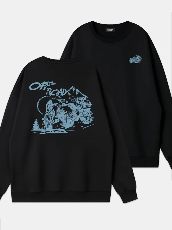 Off-Road Adventure Graphic Sweatshirt sold by Eleven Oasis