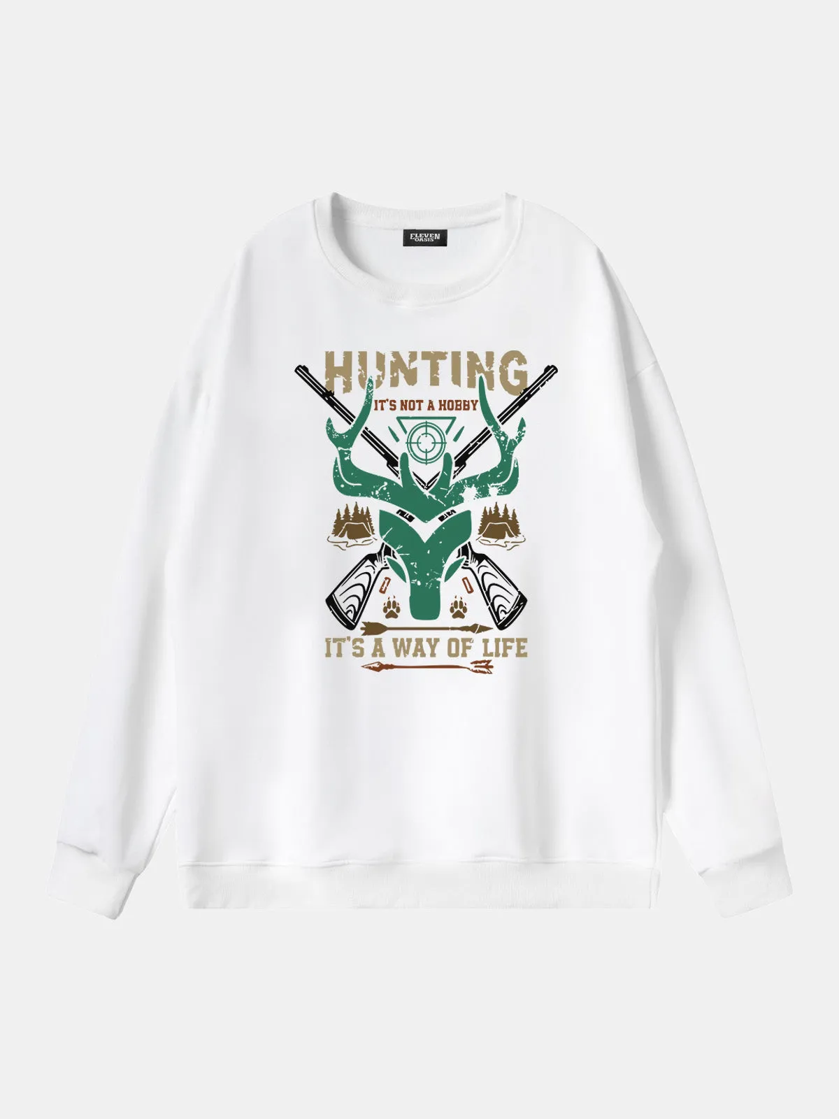 Hunting "It's a Way of Life" Sweatshirt sold by Eleven Oasis product image thumbnail 3