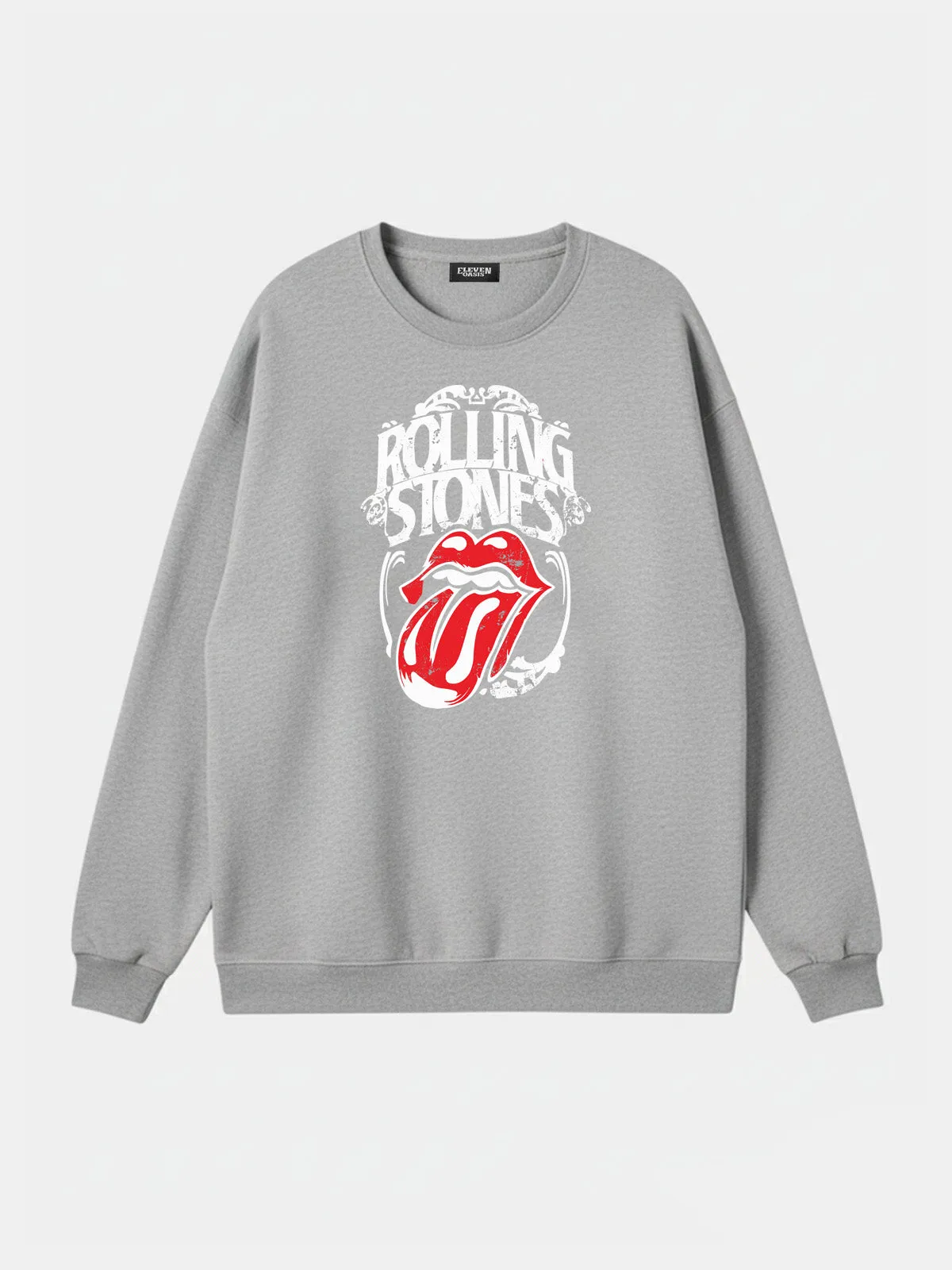 Rolling Stones Classic Tongue Logo Sweatshirt sold by Eleven Oasis product image thumbnail 5