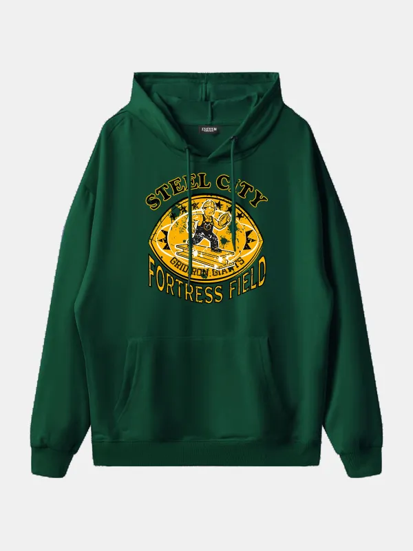 Steel City Fortress Field Football Hoodie sold by Eleven Oasis