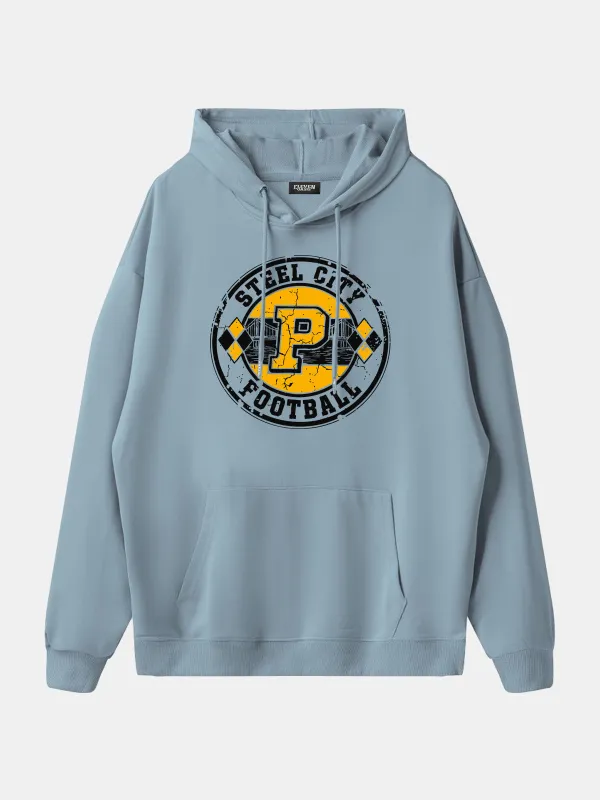 Steel City Football Graphic Hoodie sold by Eleven Oasis