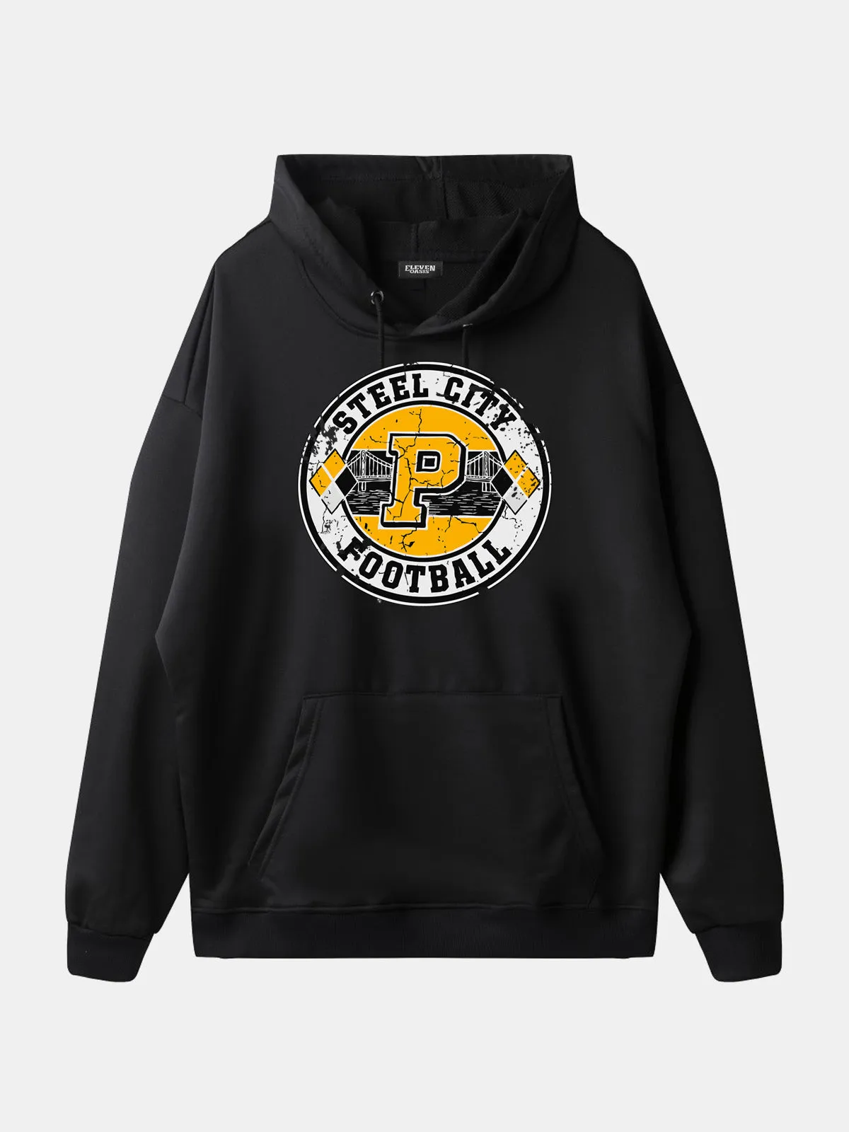 Steel City Football Graphic Hoodie sold by Eleven Oasis product image thumbnail 4
