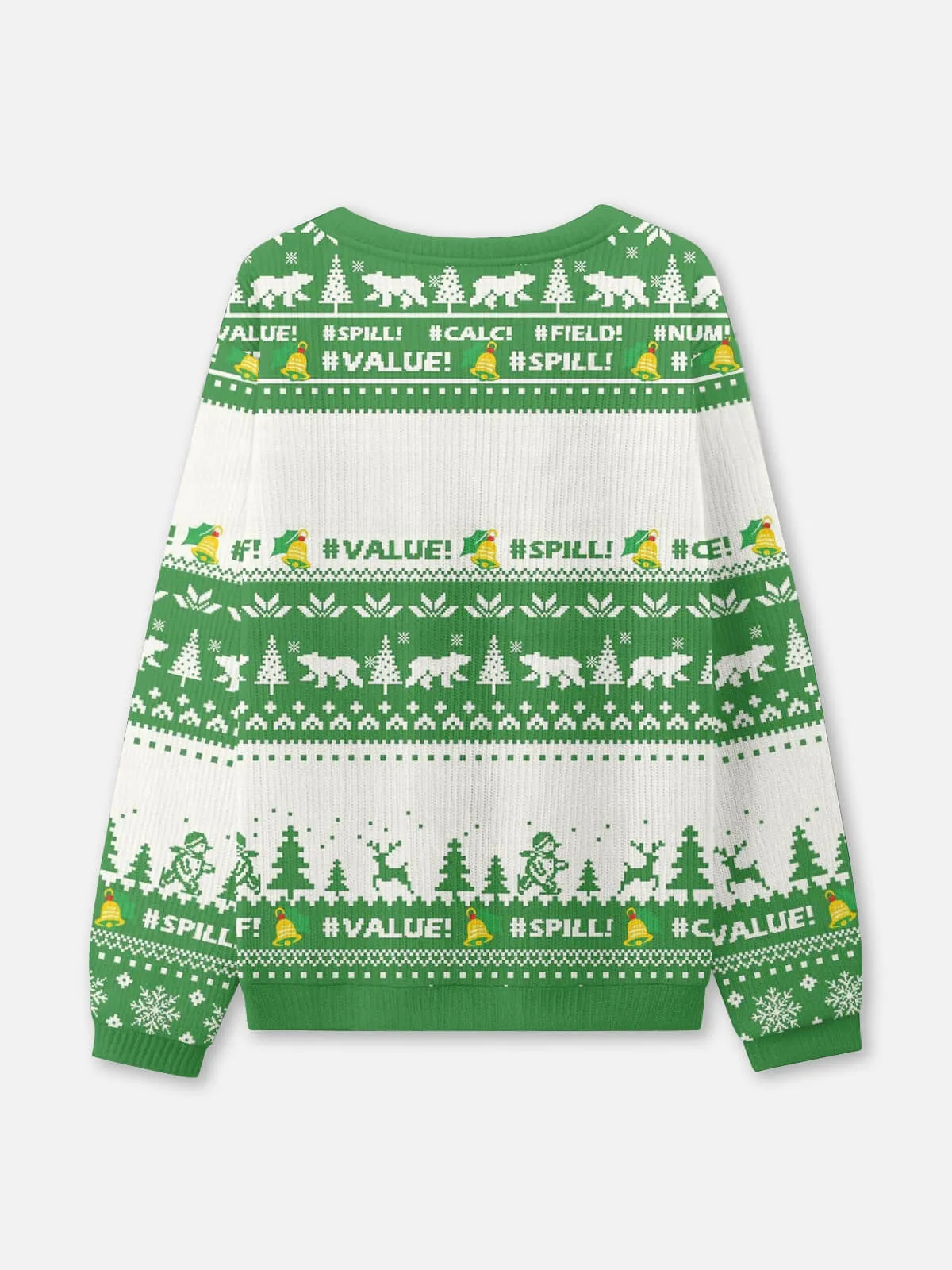 Excel Spreadsheet Maker Ugly Christmas Sweater sold by Eleven Oasis product image thumbnail 2