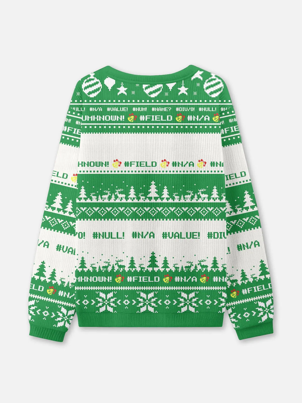 Needs to Be in an Excel Spreadsheet Ugly Christmas Sweater sold by Eleven Oasis product image thumbnail 4