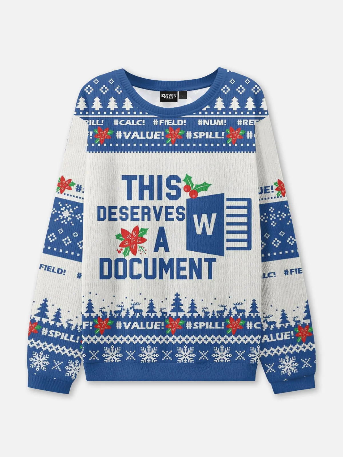 This Deserves a Document Ugly Christmas Sweater sold by Eleven Oasis