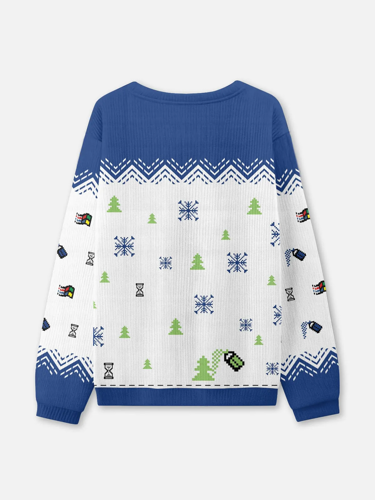 Retro Paint Program Ugly Christmas Sweater sold by Eleven Oasis product image thumbnail 3