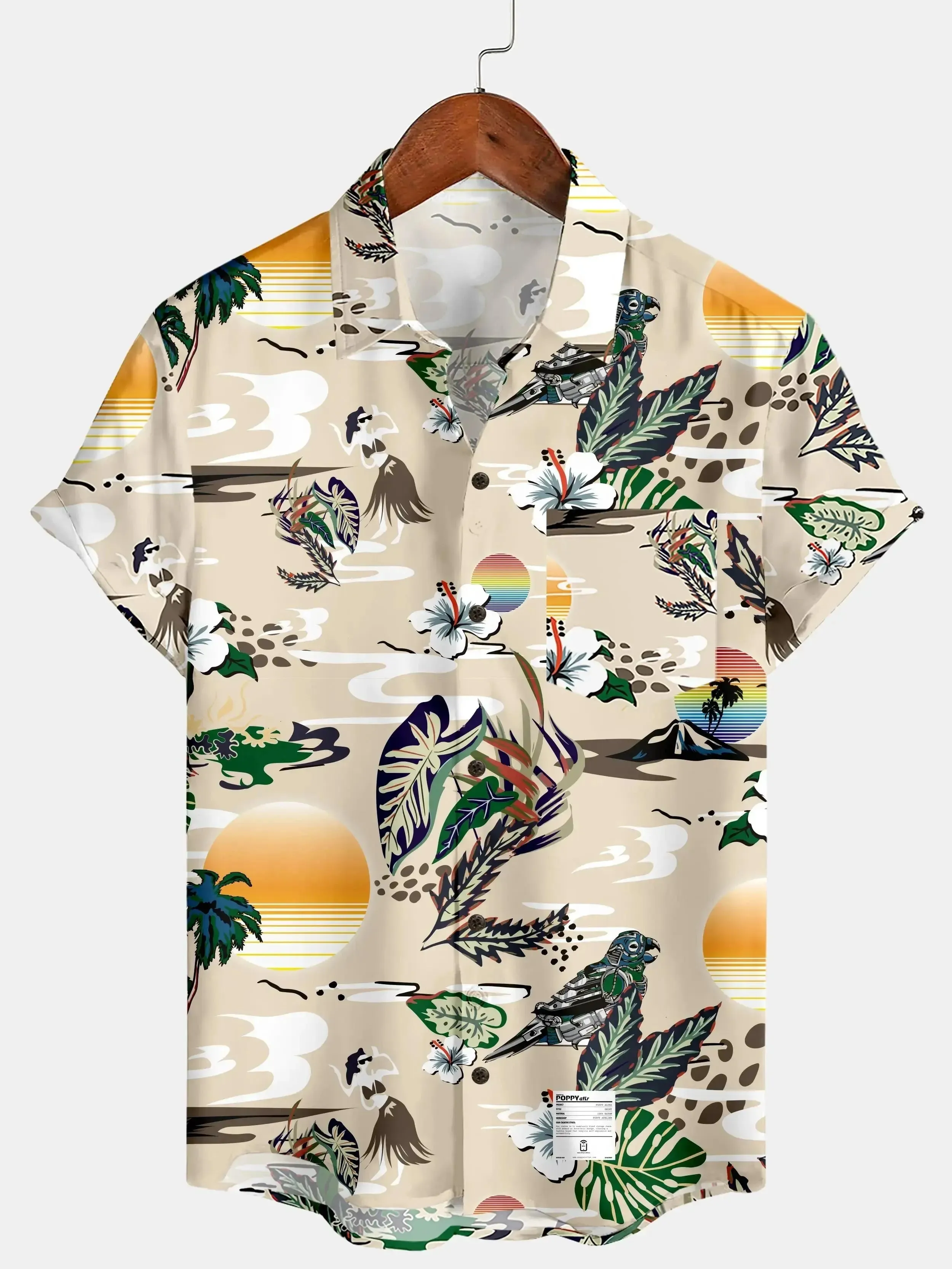 POPPY ATLR Men's Electronic Aloha - Sand sold by Eleven Oasis product image thumbnail 5