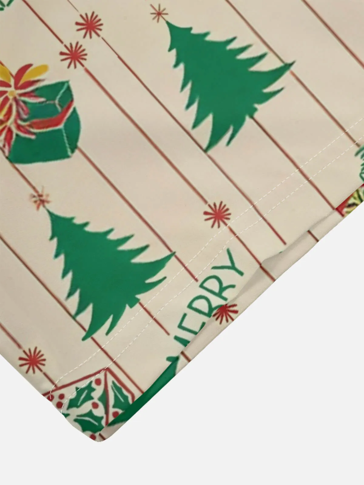 Men's Christmas Gifts and Trees All Over Print Short Sleeve Shirt sold by Eleven Oasis product image thumbnail 4