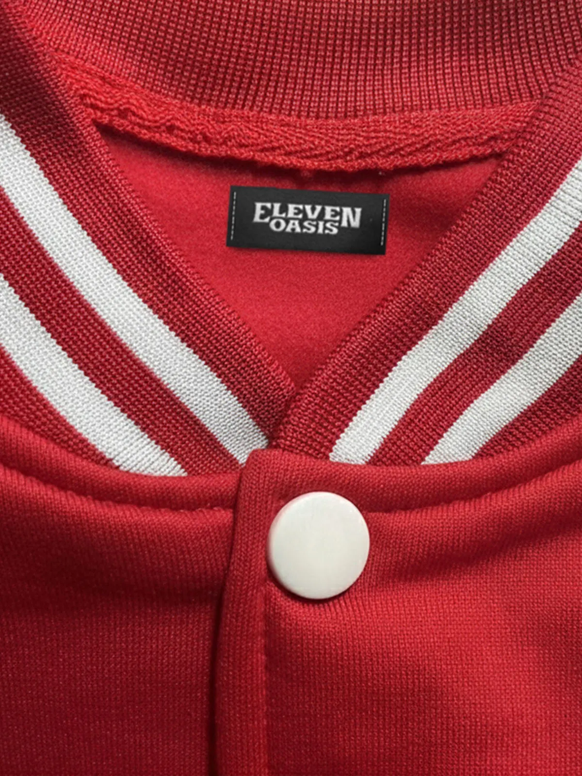 Men's Classic Colorblock Varsity Jacket sold by Eleven Oasis product image thumbnail 2