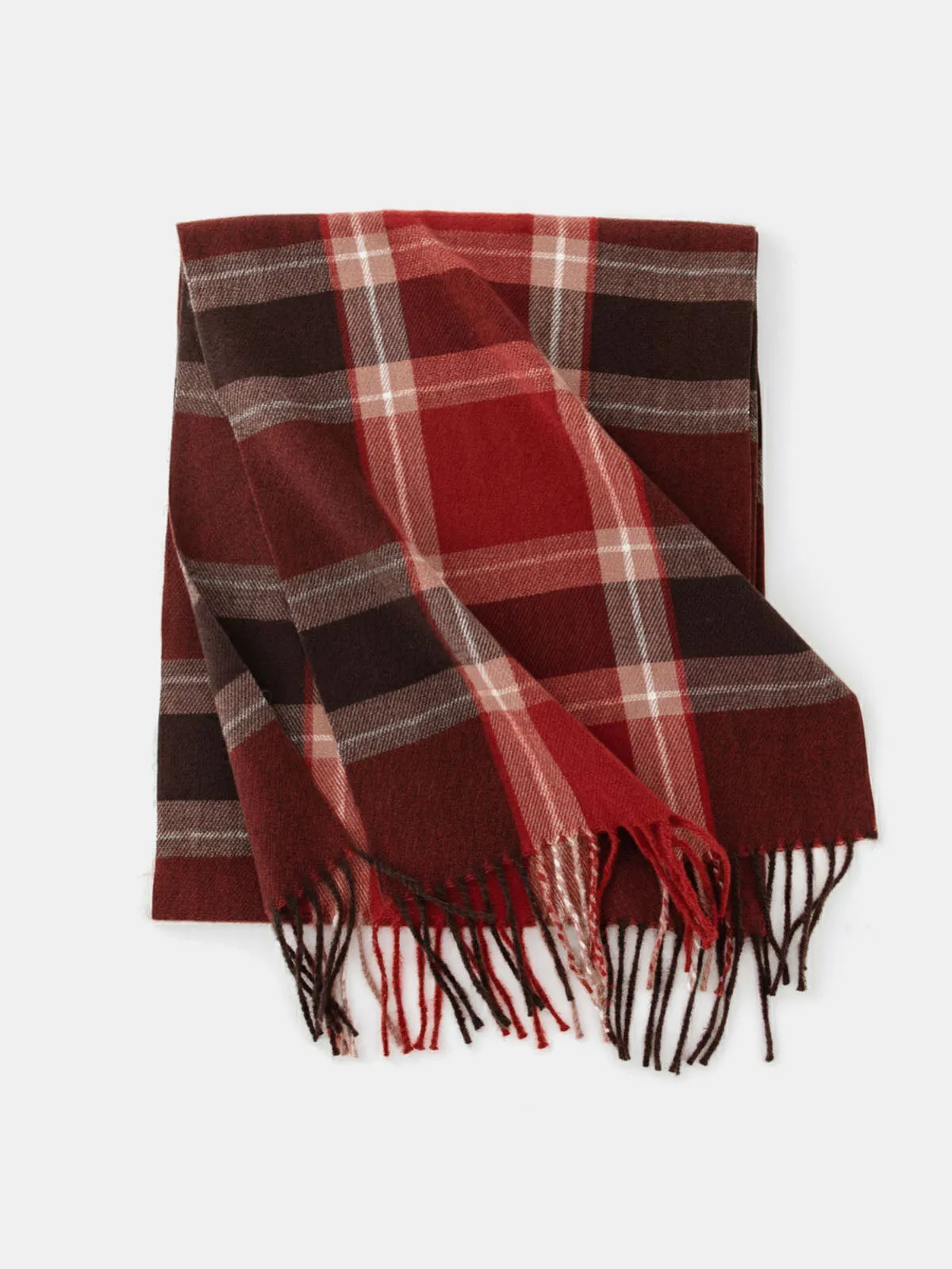 Ultra Soft Plaid Winter Scarf sold by Eleven Oasis product image thumbnail 5