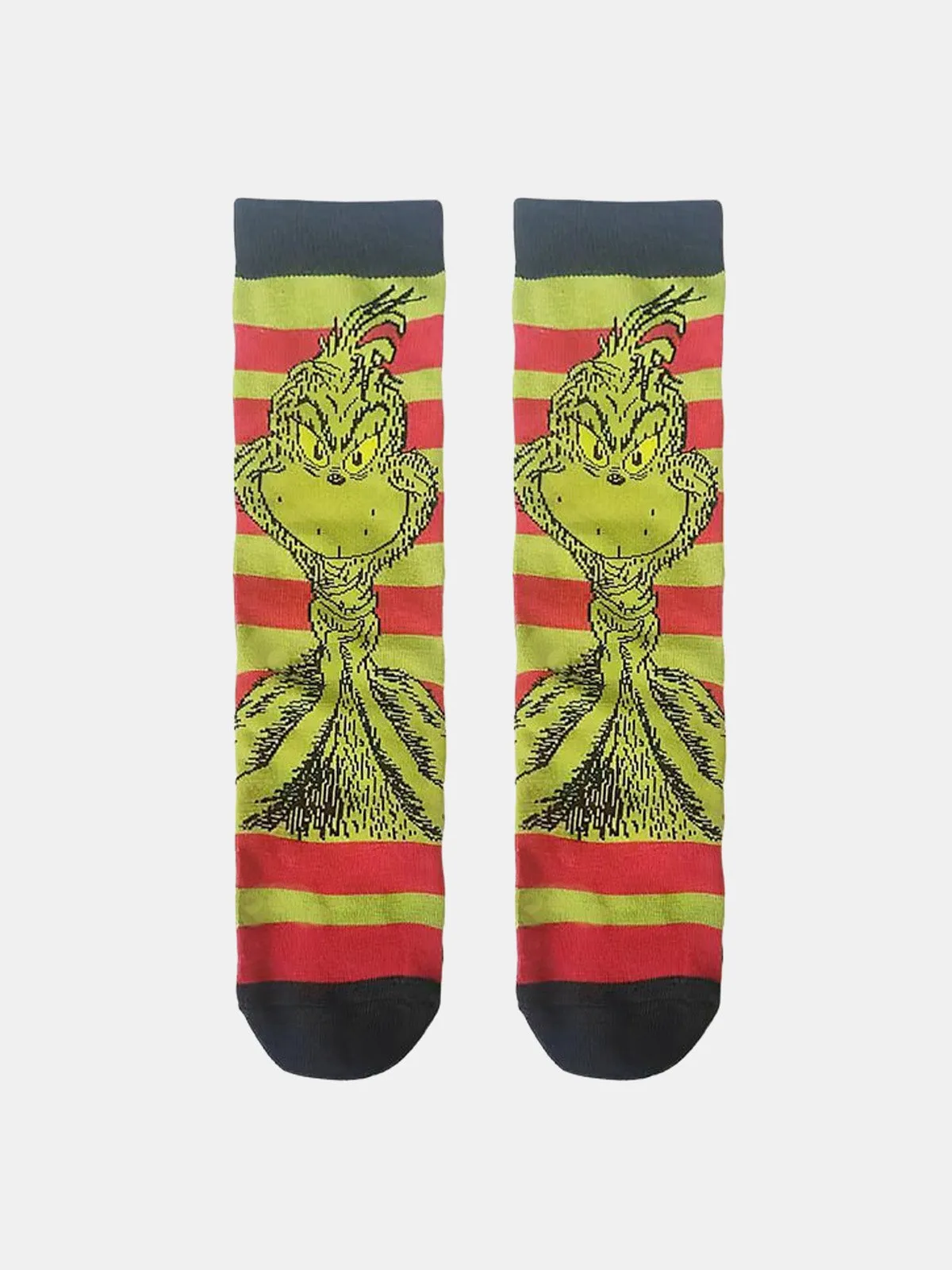 Grinch Faces Novelty Christmas Socks sold by Eleven Oasis product image thumbnail 3