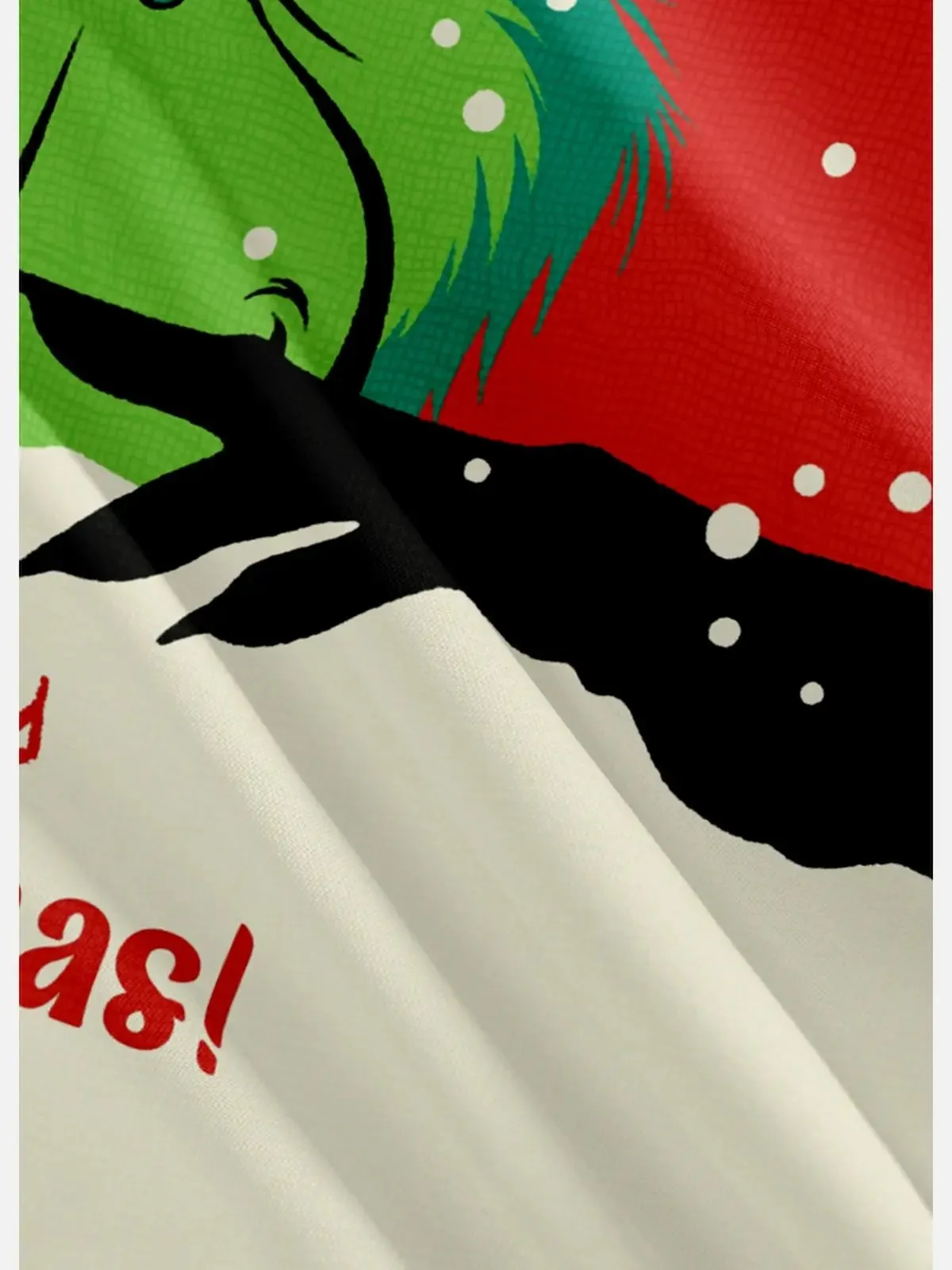 Men's Merry Grinchmas Christmas Short Sleeve Shirt sold by Eleven Oasis product image thumbnail 3